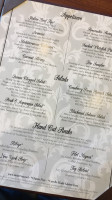 Minerva's menu