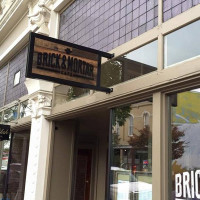Brick Mortar Cafe outside