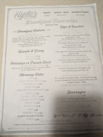 Primo Hoagies menu