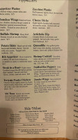 Martini's Restaurant menu