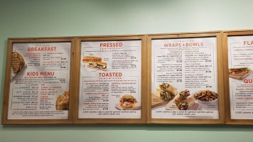 Tropical Smoothie Cafe menu