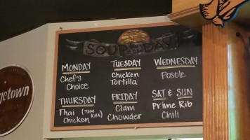 Sunset Alehouse menu
