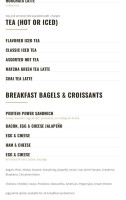 Julianos Italian menu