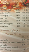 Milano's Pizza menu
