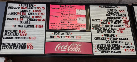Pandemonium And Grill menu