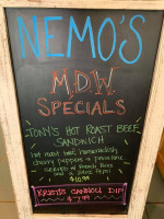 Ruffino’s on the River menu