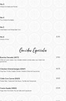 El Cholo menu