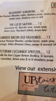 Rose Villa Restaurant, Southern Table And Bar menu