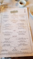 Rose Villa Restaurant, Southern Table And Bar menu