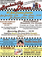 Rock-a-billy menu