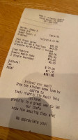 The Fat Snook menu