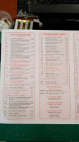 Fortune Star menu