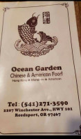 Villa Capri menu