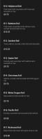 Osaka Hibachi Sushi menu