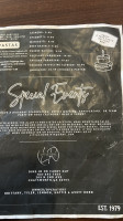 Lawrence Restaurant menu