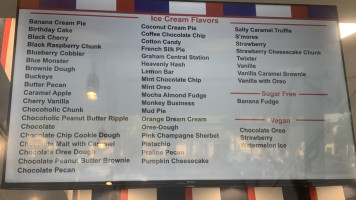 The Presidents Room menu