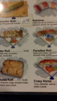 Sushi Cuisine menu