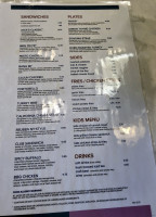 Sea Salt menu
