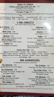 Uncle Bob's Ham Eggers menu