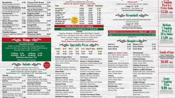 Pasquale's Pizzeria menu