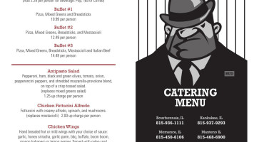 Sammy's Pizza menu