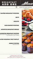 House of Blues menu