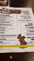 Dick's Last Resort Myrtle Beach menu