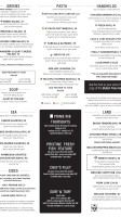 Roost American menu