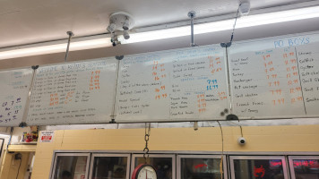 Keith's Seafood menu