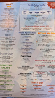 Fish Tales menu