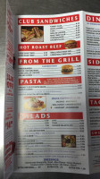 Saugus House Of Pizza menu
