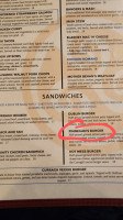 The Curragh Irish Pub menu