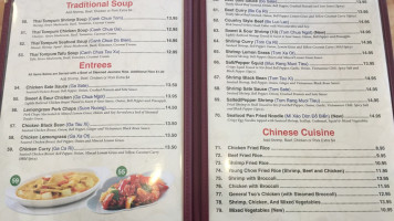Pizza Time menu