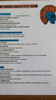 The Dough Shack menu