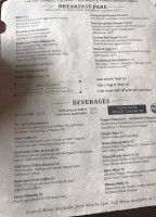 Pat Connolly’s menu