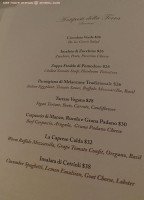 La Sirenuse menu