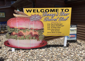 Denny's Beer Barrel Pub menu