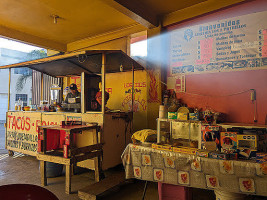 Dunkin' inside