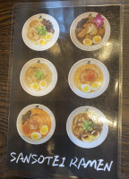 Sansotei Ramen Sainte-catherine menu