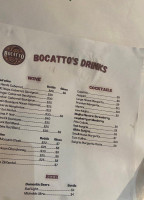 Bocatto Eatery And Pasta menu