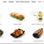 Bento Sushi menu