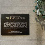 Harvard Club Of New York City menu