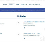 Mariscos Choix Carta