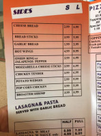 George's Pizza inside