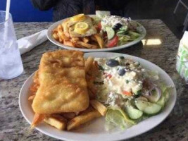 Halibut House Fish Chips food