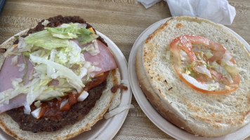 Burger Baron Burgers And Pizza food