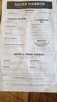 The Kitchen Counter Cafe menu