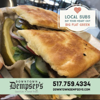 Downtown Dempsey's food