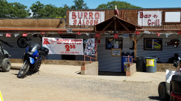 The Burro Saloon outside