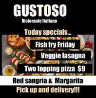 Gustoso Italiano menu